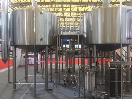 Touch screen het Grote Huis het Brouwen Materiaal van de Materiaal2000l Sus304 Brouwerij