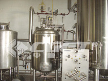 Het Brouwen van SUS 304 Materiaalbier Productiemateriaal 1 Jaargarantie
