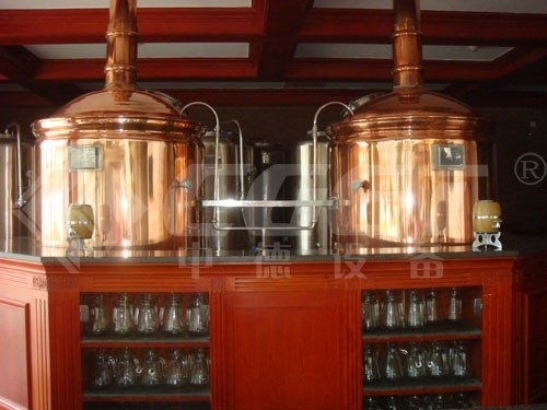 Van het micro- van de de Fabrieksmachine Hotelbier Kleinschalige Brouwende het Systeem1000l 3mm Dikte