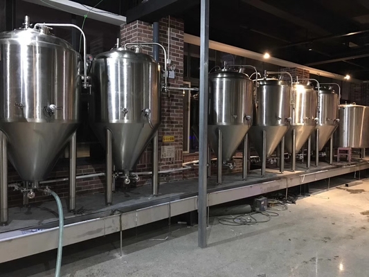 2000L grote Schaal het Brouwen Materiaal 304 Sanitaire Pompen met VFD-Controles