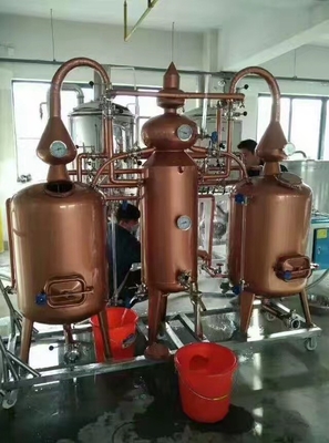 PLC van het het Bier de Kleine Huis van het Controlekoper Brouwende Systemen, het Minimateriaal van de Bierbrouwerij