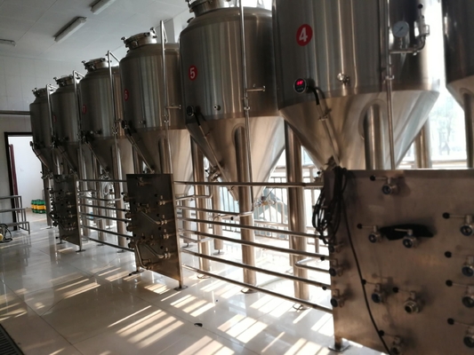 2000L van het het Materiaal de Commerciële Bier van de biergisting Controle van het de Gistertouche screen