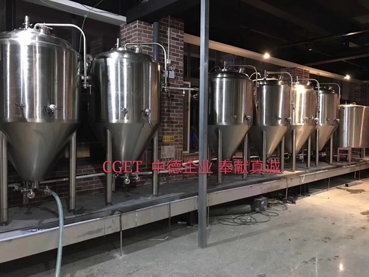 Het commerciële de Gister van de Micro- van Cylindro Kegelmateriaal 2BBL 3BBL Brouwerijgisting
