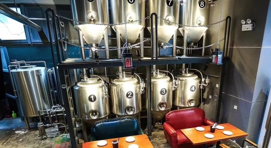Barambacht De Stoom die van het Bierbrouwenmateriaal Enige Fase of Fase 3 verwarmen