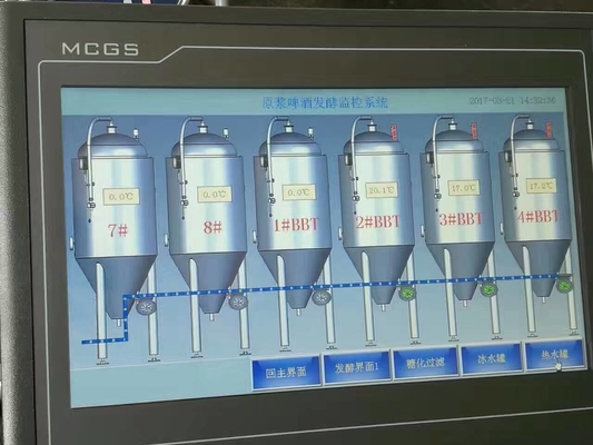 de Ambacht van 3BBL 5BBL 7BBL Bierbrouwenmateriaal met Op zwaar werk berekende Ondersteunende Benen