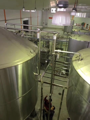 Van de het Bier Grote Schaal van de hoog rendementambacht van het Materiaalsiemens Brouwend de Controlesysteem
