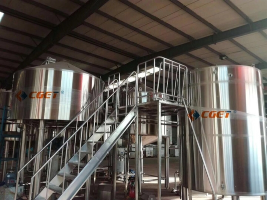 Van de het Bier Grote Schaal van de hoog rendementambacht van het Materiaalsiemens Brouwend de Controlesysteem