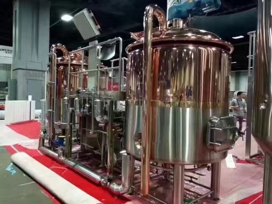 SU304 het Materiaalplc van koper de Kant en klare Microbrewery brouwerij van Controle Anticorrosieve brewpub