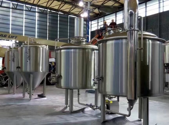 SU304 het Materiaalplc van koper de Kant en klare Microbrewery brouwerij van Controle Anticorrosieve brewpub