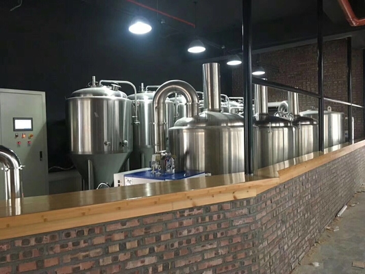Energie - het Materiaal van besparingsmicrobrewery het Kleinschalige Commerciële Roestvrij Brouwen