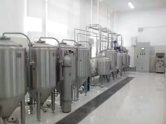100L Klein de Brouwerijmateriaal van de moutdrank voor Proefbrouwerij, het Testen Brouwerij