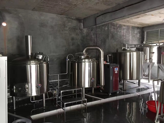 Basishuis Kleinschalig Mini de Brouwerijsysteem van Brewpub van het Bierbrouwenmateriaal