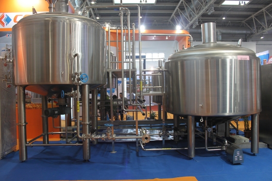 Roestvrij staal 316 de Kant en klare Hand van het Bierbrouwensysteem of Automatische Controle