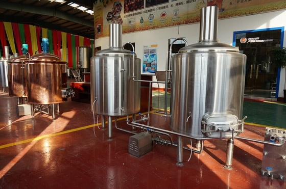 Geautomatiseerd Van het Micro- van het Bierbrouwensysteem Roestvrij staal 304 Biermateriaal