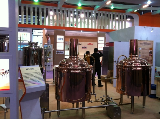 Commerciële Koper het Brouwen het Biertank 50L van het Materiaalkoper - 10000L 245KGS