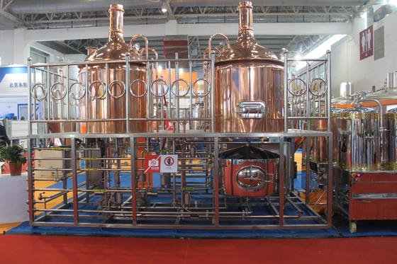 Het Materiaal van de de Nietigheidfabriek van de koperambacht, het Minibier die van 100L Systeem maken