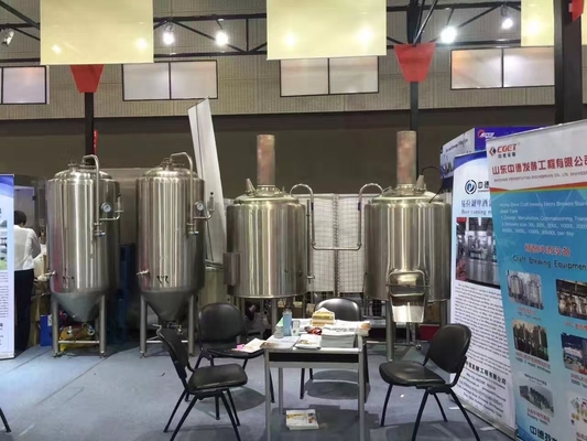 10 Bbl-Bier die Capaciteit van het het Huis de Brouwende Systeem 500L van het Materiaalroestvrije staal maken