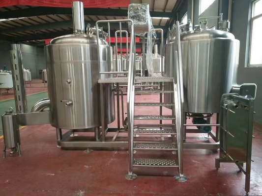 10 Bbl-Bier die Capaciteit van het het Huis de Brouwende Systeem 500L van het Materiaalroestvrije staal maken
