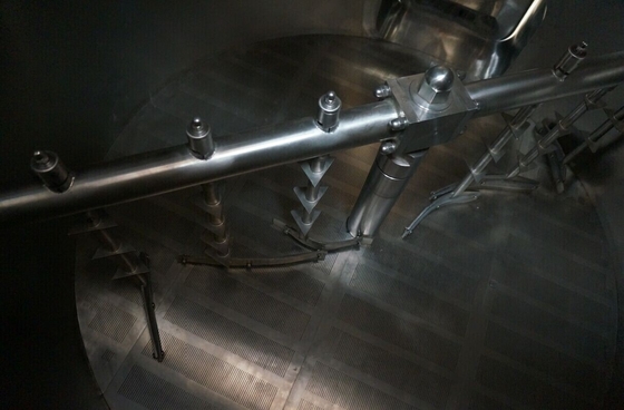 Het semi Auto Heldere het Roestvrije staal van de Biertank De Stoom van het Bierbrouwensysteem Verwarmen
