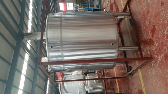 20 Bbl-Brouwerijroestvrij staal het Brouwen Materiaalstoom die 3Mm Dikte verwarmen