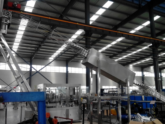 Elektrische de Fles van de Brouwerijproductielijn Automatische het Spoelen het Vullen en het Afdekken Machine