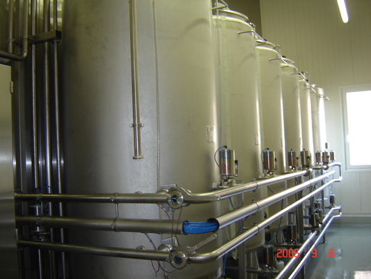 CIP-van de Brouwerijproductielijn van het Ophelderingssysteem het Elektrische Gedreven Type voor Bier