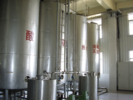 CIP-van de Brouwerijproductielijn van het Ophelderingssysteem het Elektrische Gedreven Type voor Bier