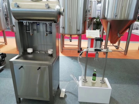 machine van het het Glasflessenvullen van 50Hz SUS304 de Automatische voor Bier/Drank