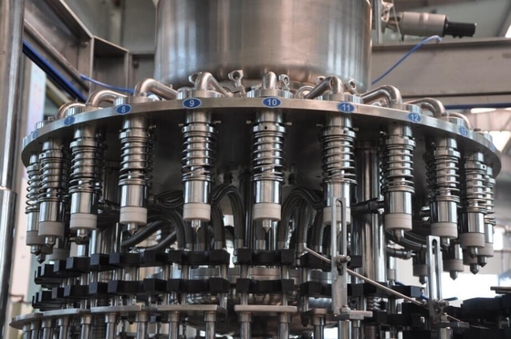 6000 BPH Geautomatiseerde de Was van het Drank Bottelende Materiaal het Vullen het Afdekken Machine