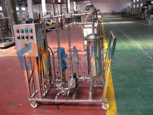 3 kW-van het de Filtratiesysteem van het Biermembraan Kaarstype de Machine van de Diatomeeënaardefilter