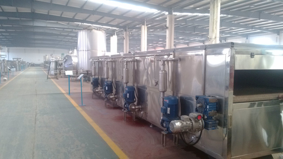 Het bespuitende Pasteurisatieapparaat van de de Productielijntunnel van de Typeverpakking voor Bier of Drank