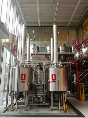 500L automatisch Ambacht Bierbrouwenmateriaal Elektro of Stoomketel