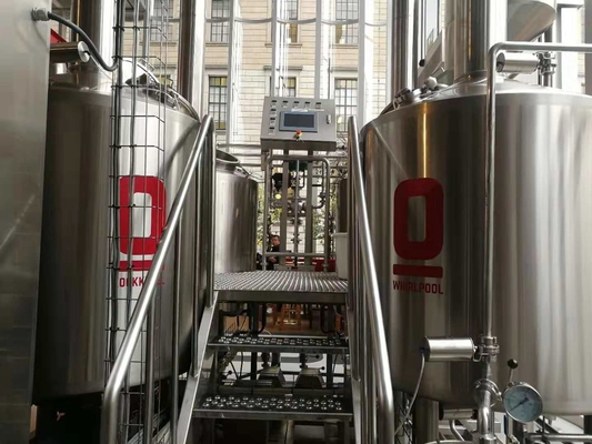 500L automatisch Ambacht Bierbrouwenmateriaal Elektro of Stoomketel