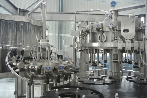 3 in 1 Sus304-Machine van het Glasflessenvullen voor Ambachtbrouwerij Sprankelende Drank