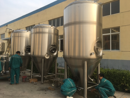 van de de Brouwerijgisting van 5HL 10HL van het de Tanks de Commerciële Bier Opgepoetste Oppervlakte Gister