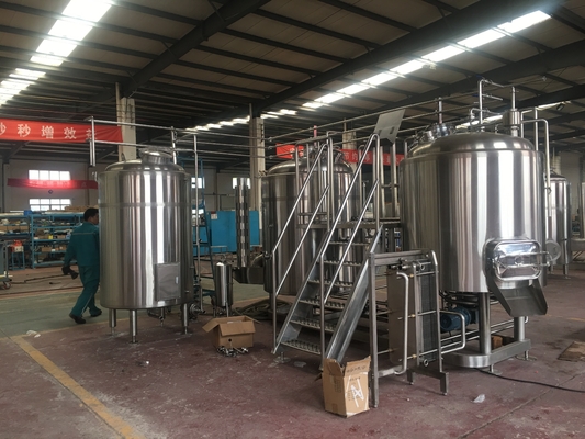 direct-brand het verwarmen het Bierbrouwerij van het brouwerijroestvrije staal 7BBL voor bar bierbrouwenmateriaal