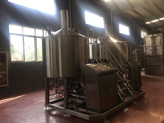 1000l het materiaal direct-brand van de brouwerijbrouwerij het verwarmen brouwerijroestvrij staal het brouwen materiaal