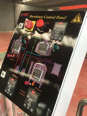 10Bbl grote Schaal het Brouwen Materiaal met de Stoom van de Gistingstank het Verwarmen