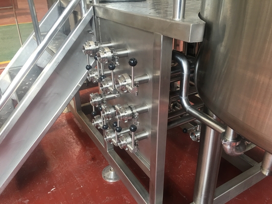 10Bbl grote Schaal het Brouwen Materiaal met de Stoom van de Gistingstank het Verwarmen