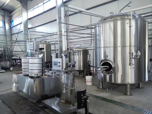 het Materiaal Middelgrote Grootte Aangepaste 380V of 220V van 3bbl 5Bbl 7Bbl 10Bbl Microbrewery