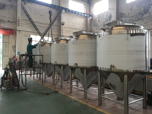 5000L grote Schaal De Verticale Type Opgepoetste Oppervlakte van het Bierbrouwenmateriaal
