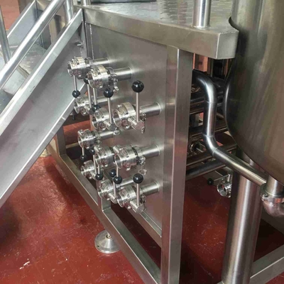Het Materiaal van de stoom Kant en klare Brouwerij Bierbrouwengister 15bbl 20bbl 50bbl