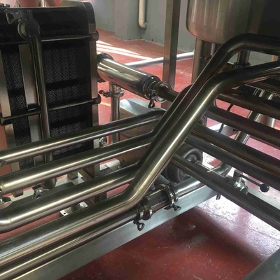 De Tanks van het Materiaalmicrobrewery van roestvrij staal het Kant en klare Microbrewery Elektrische Verwarmen