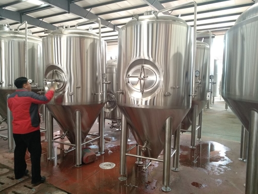 Kegelgistingstank Kegel het Brouwen Systeem Bierbrouwenmateriaal