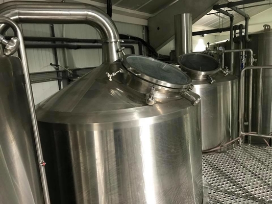 1200L het kleinschalige Commerciële het Brouwen Materiaal van de Systemen Minibrouwerij