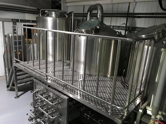 1200L het kleinschalige Commerciële het Brouwen Materiaal van de Systemen Minibrouwerij