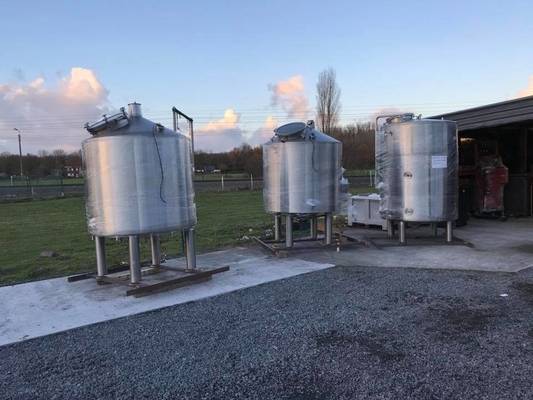 1200L het kleinschalige Commerciële het Brouwen Materiaal van de Systemen Minibrouwerij