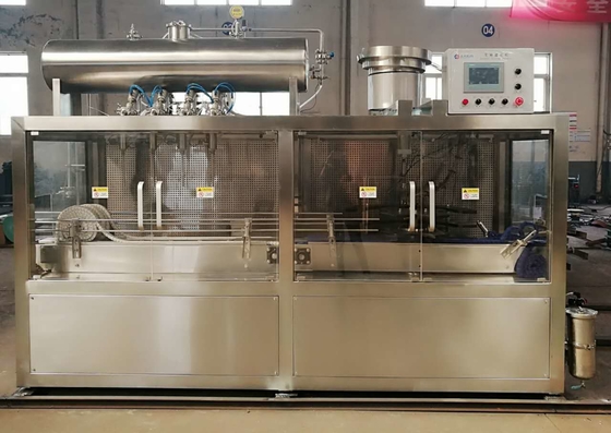 2 in 1 het Flessenvullen van het het Blikvat van de Verpakkingsproductielijn 5L Aseptische het Afdekken Machine