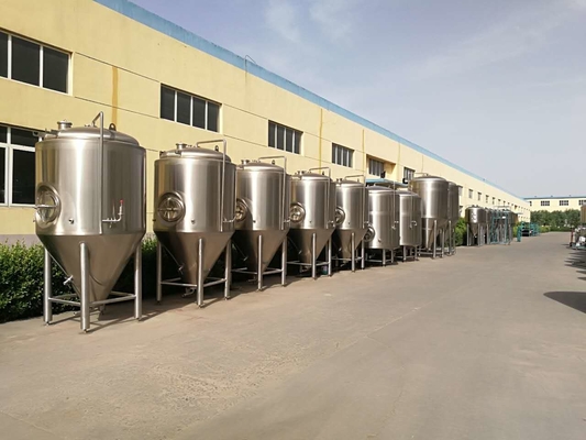Schokbestendig Elektrisch Commercieel Microbrewery-Materiaal Semi Autoconfiguratiescherm