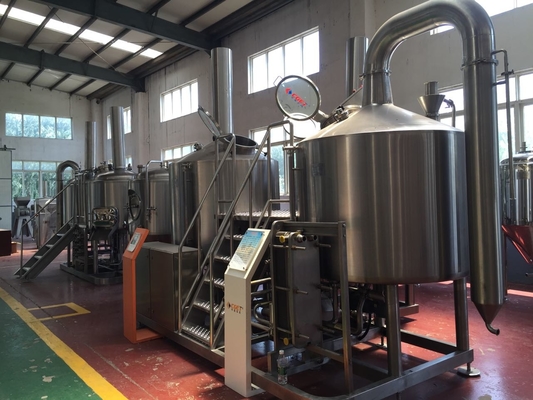 Schokbestendig Elektrisch Commercieel Microbrewery-Materiaal Semi Autoconfiguratiescherm